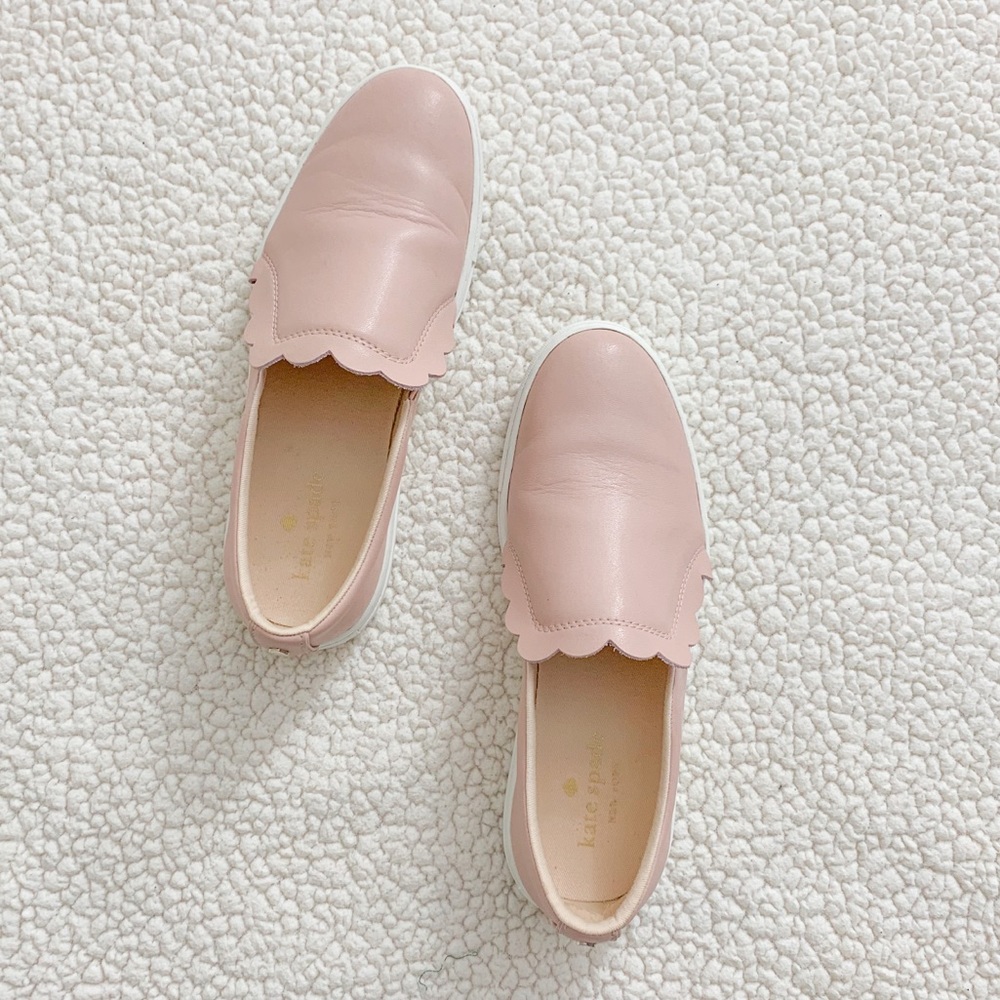 kate spade speed scallop sneakers